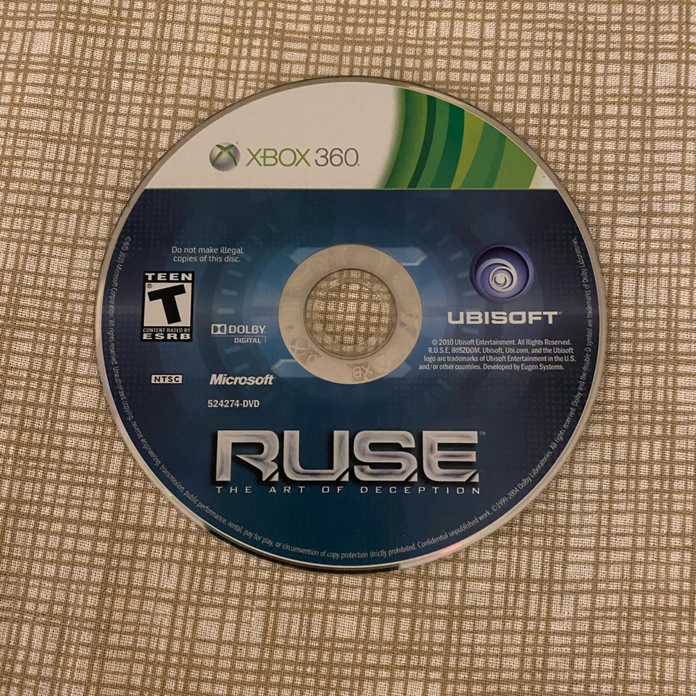 Xbox360 Ruse - The Art of Deception - Picture 2 of 4